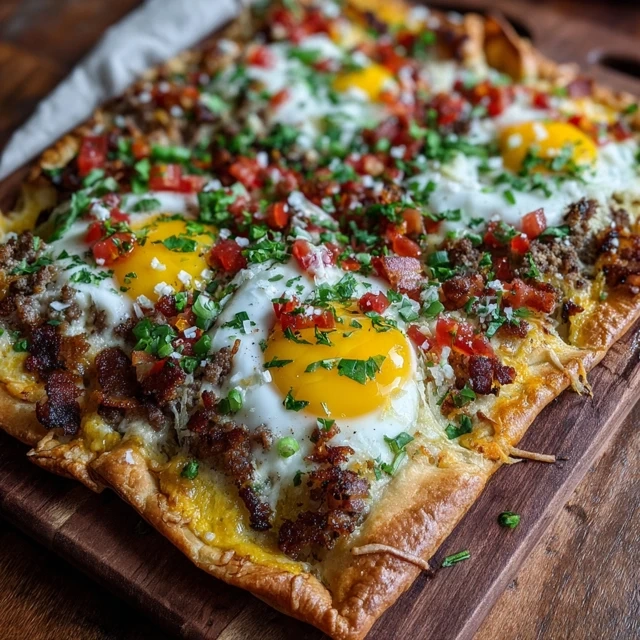 Crescent Roll Breakfast Pizza