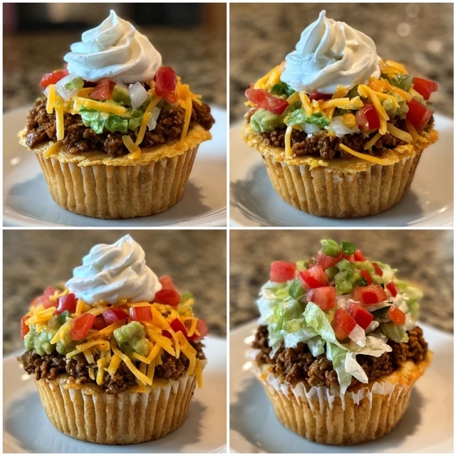 Taco Cupcakes Recipe