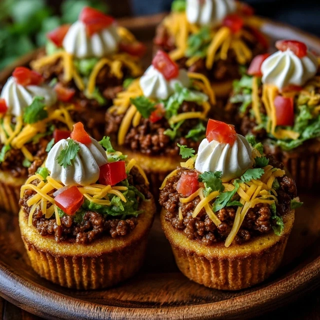 Taco Cupcakes Recipe