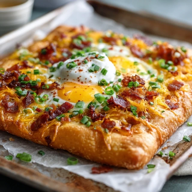 Crescent Roll Breakfast Pizza