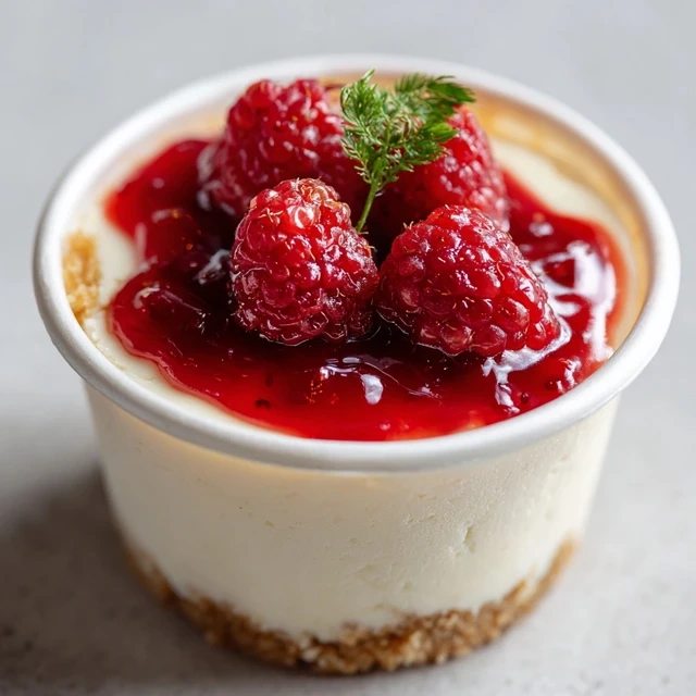 No-Bake Cheesecake in a Cup