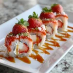 Strawberry Shortcake Sushi