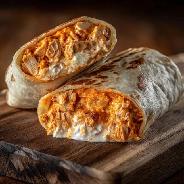  buffalo chicken wrap