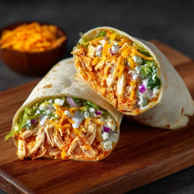  buffalo chicken wrap