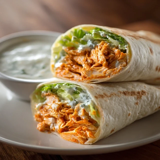 buffalo chicken wrap