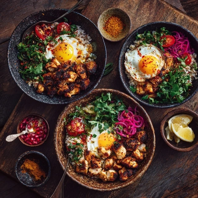 Chicken bowls