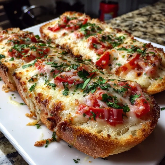 Garlic Bread Pizza