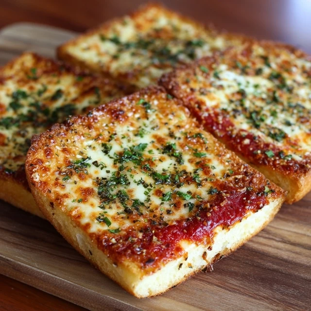 Garlic Bread Pizza