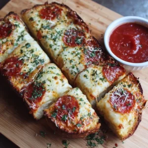 Garlic Bread Pizza