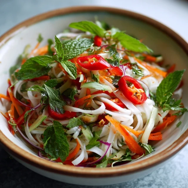 Delicious Vietnamese Noodle Salad